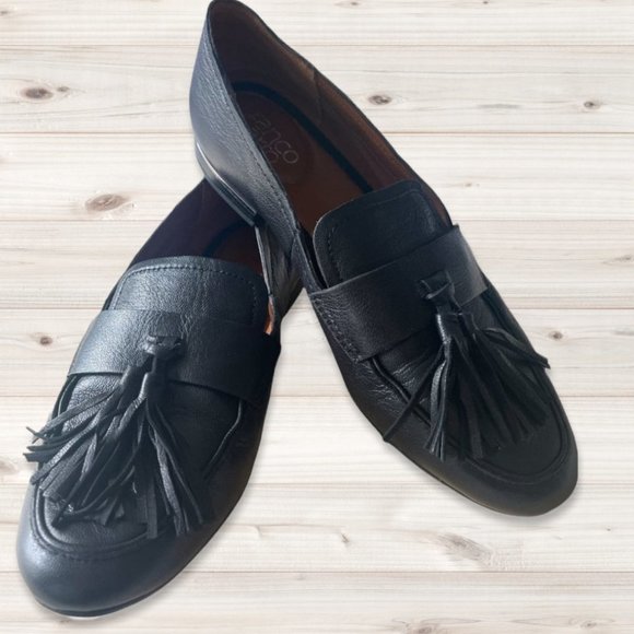 Franco Sarto Shoes - Franco Sarto Brixxley Loafer Slip-On Shoes with Tassels | Size 7M